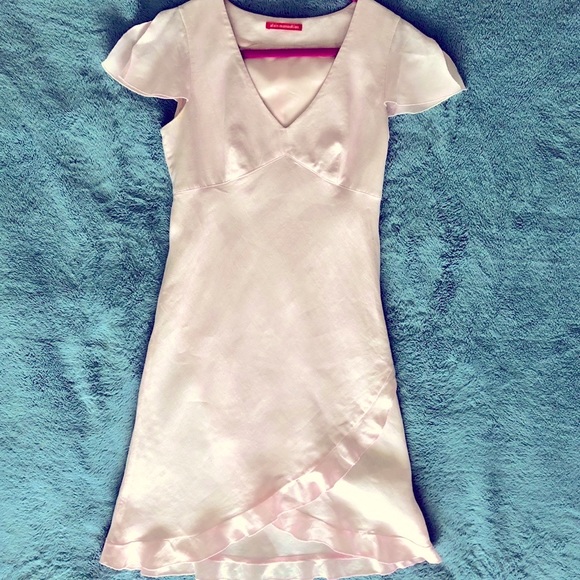 Alain Manoukian light pink linen dress. - Picture 2 of 7